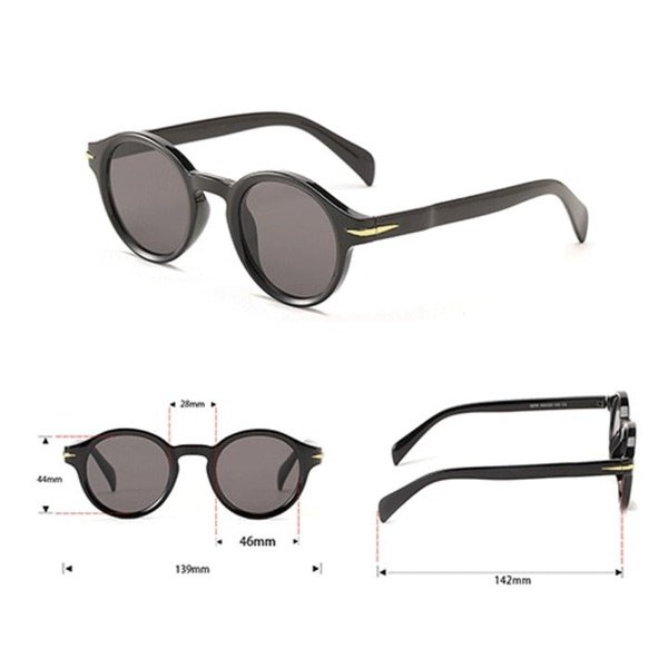 Óculos de Sol Redondo Vintage UV400