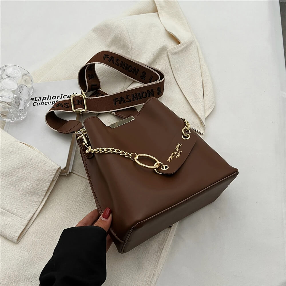 Bolsa Katie em Couro PU