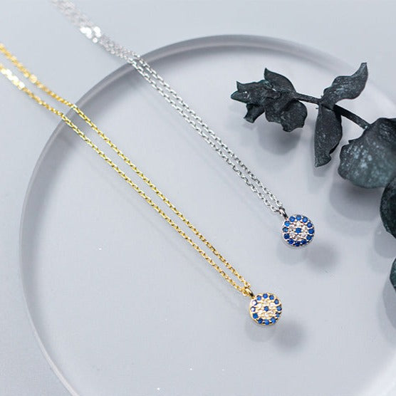 Colar Olho Grego Prata