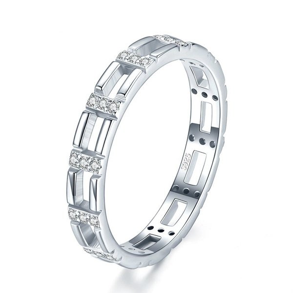 Anel Duplo com Zircônias