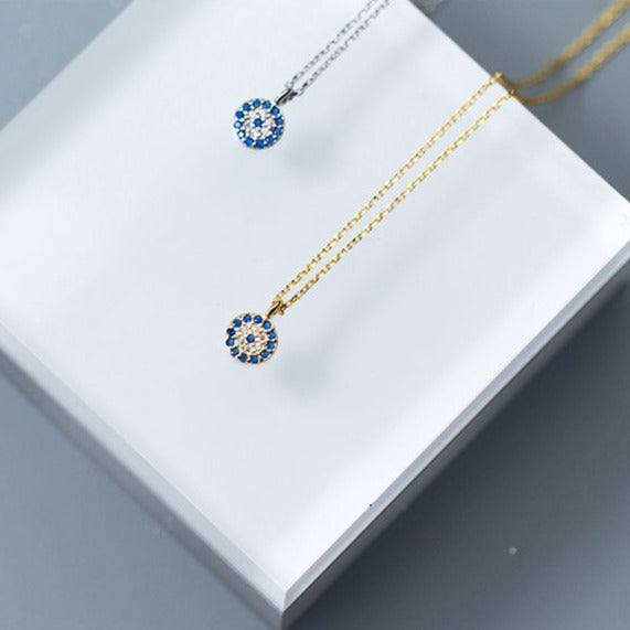 Colar Olho Grego Prata