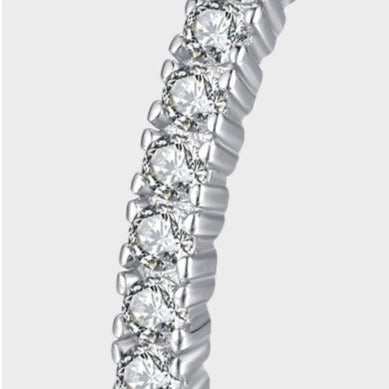 Anel Clássico Cravejado com Zircônias