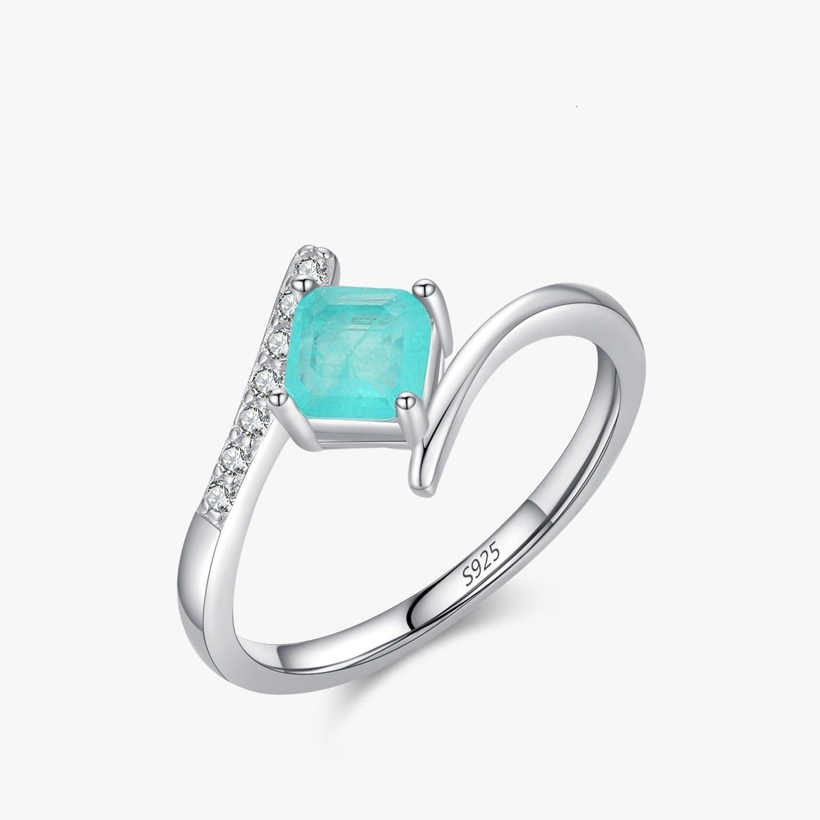 Anel de Prata com Pedra em Turmalina