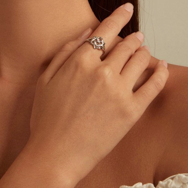 Anel de Prata Nó Celta