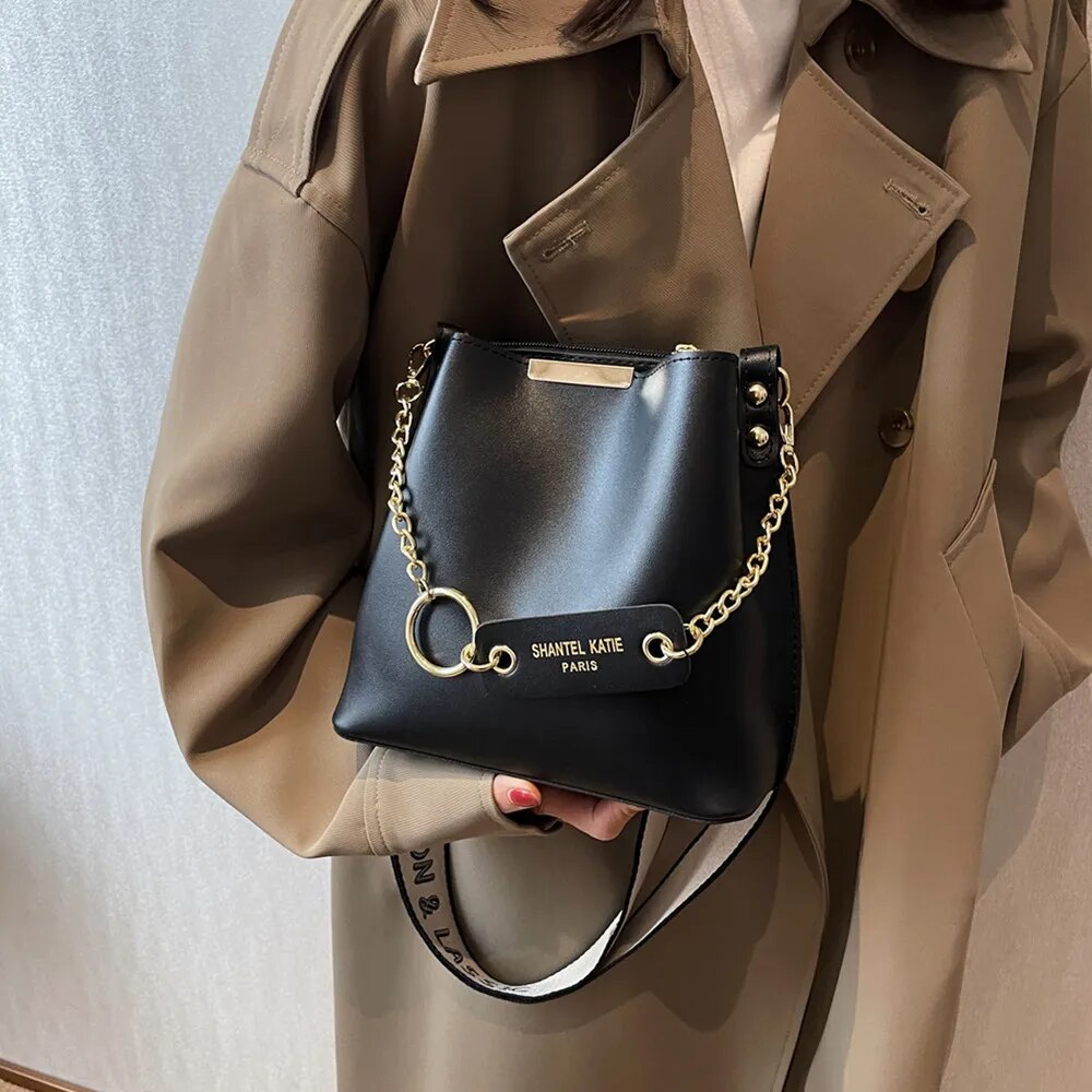 Bolsa Katie em Couro PU