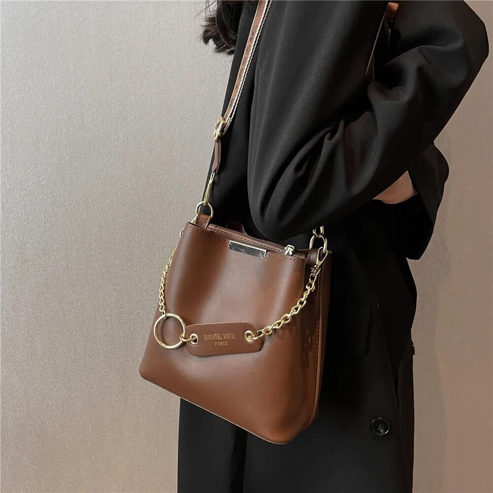 Bolsa Katie em Couro PU