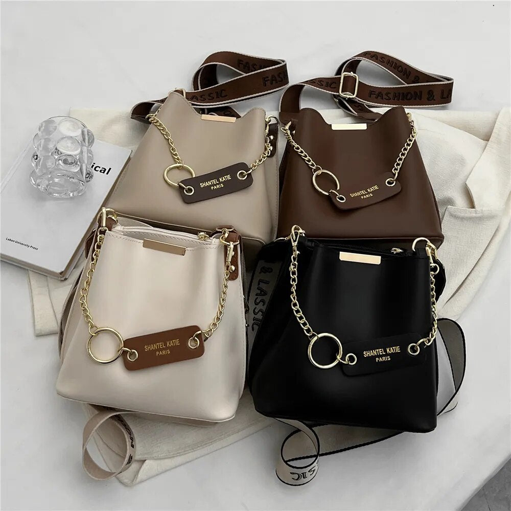 Bolsa Katie em Couro PU