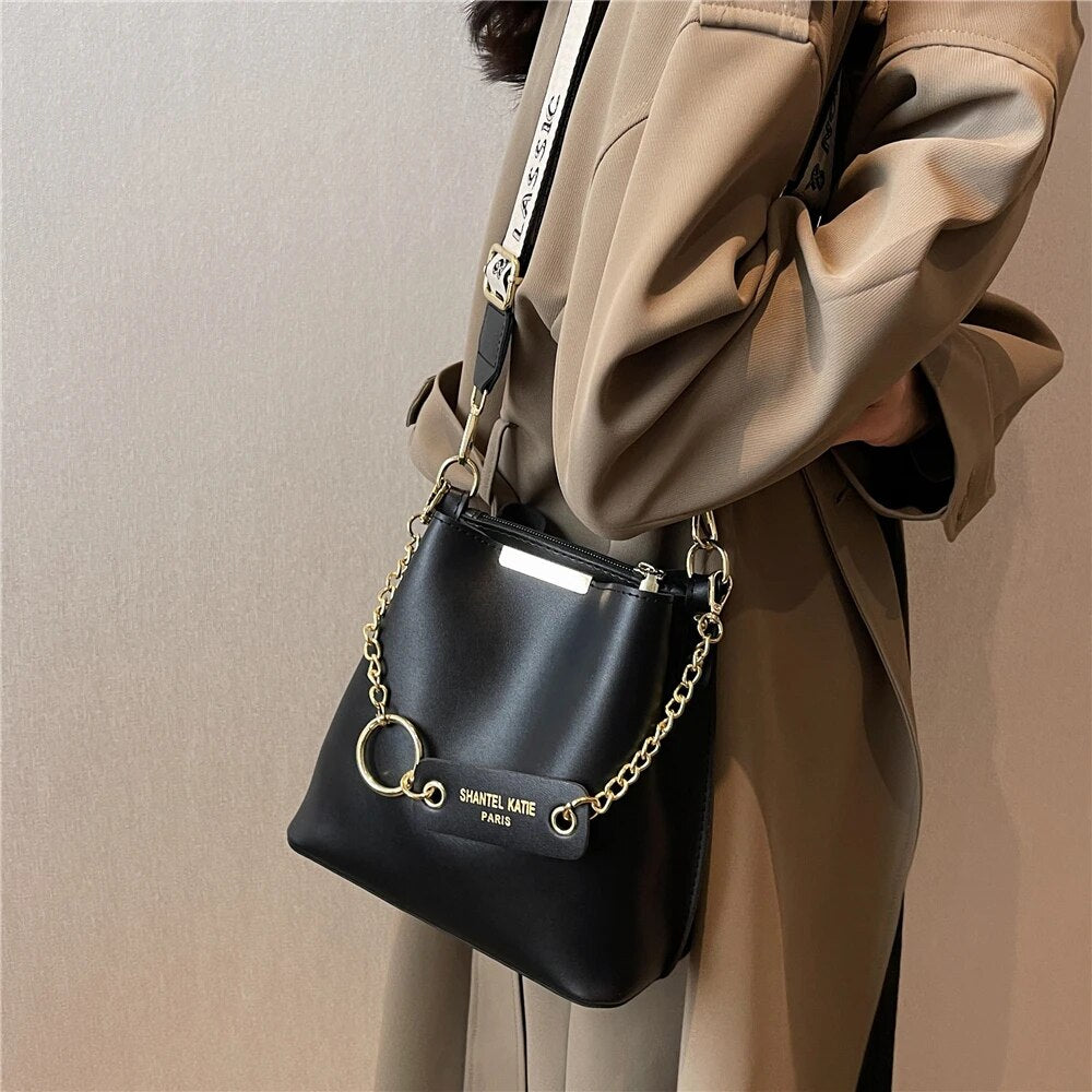 Bolsa Katie em Couro PU