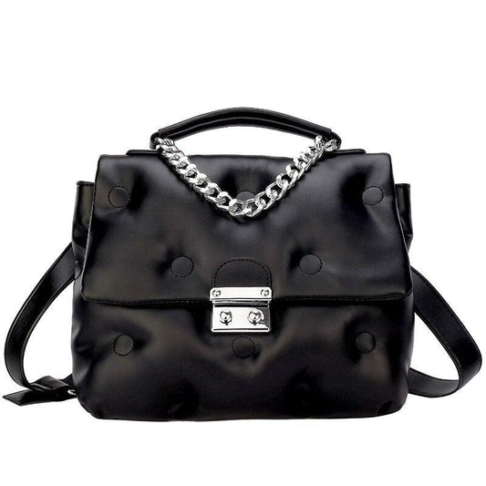 Bolsa Tiracolo Sacola com Corrente