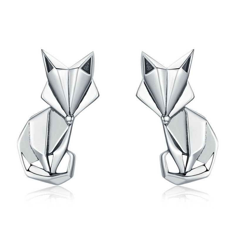 Brinco Prata de Raposa
