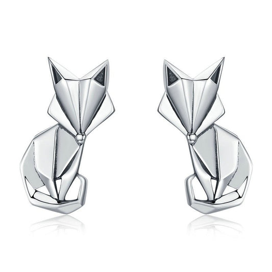 Brinco Prata de Raposa