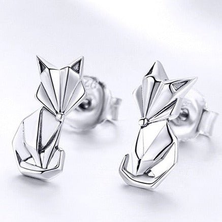 Brinco Prata de Raposa