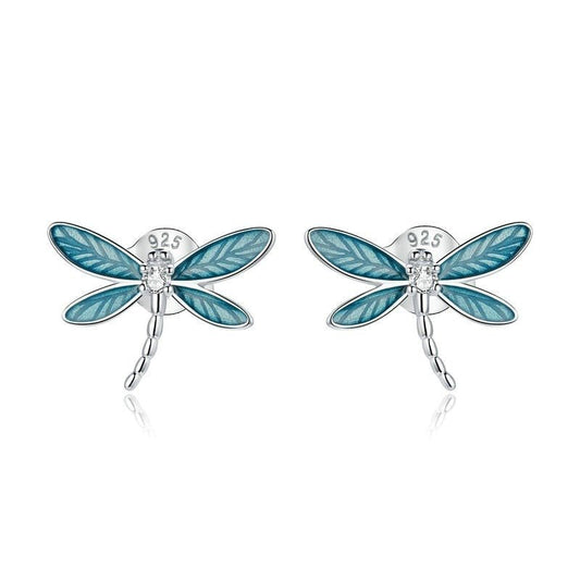 Brinco Prata Libélula