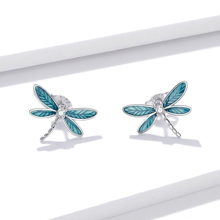 Brinco Prata Libélula