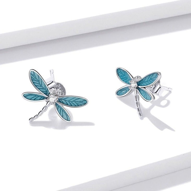 Brinco Prata Libélula