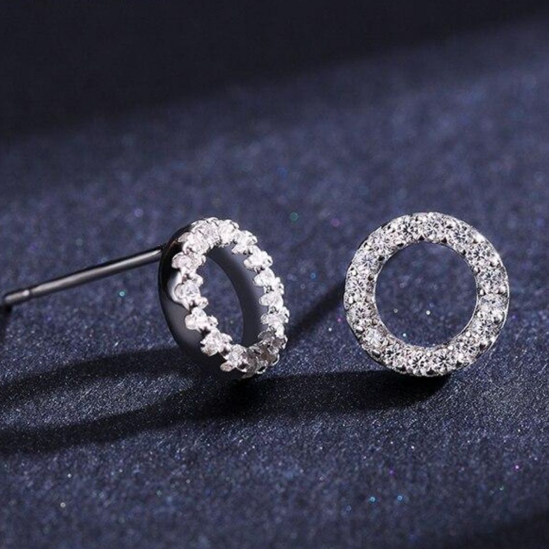 Brinco Prata Redondo Delicado