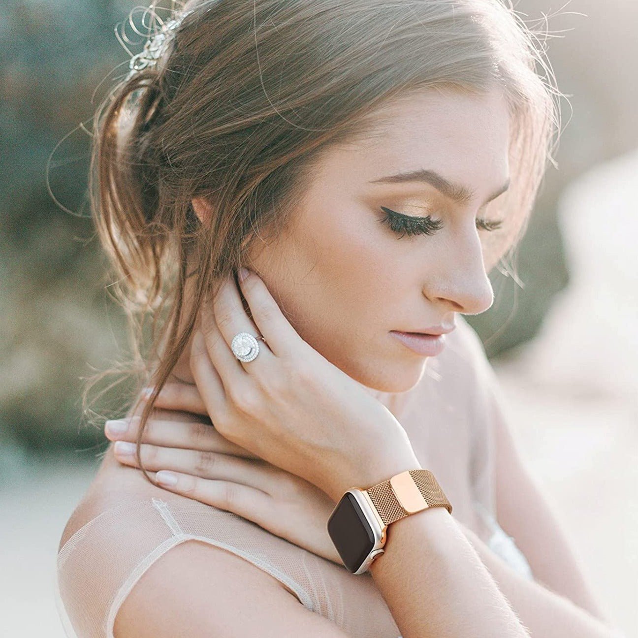 Pulseira Apple Watch Milanês Magnética