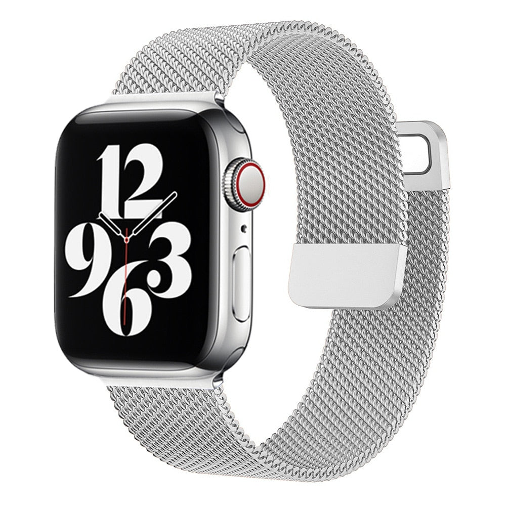 Pulseira Apple Watch Milanês Magnética