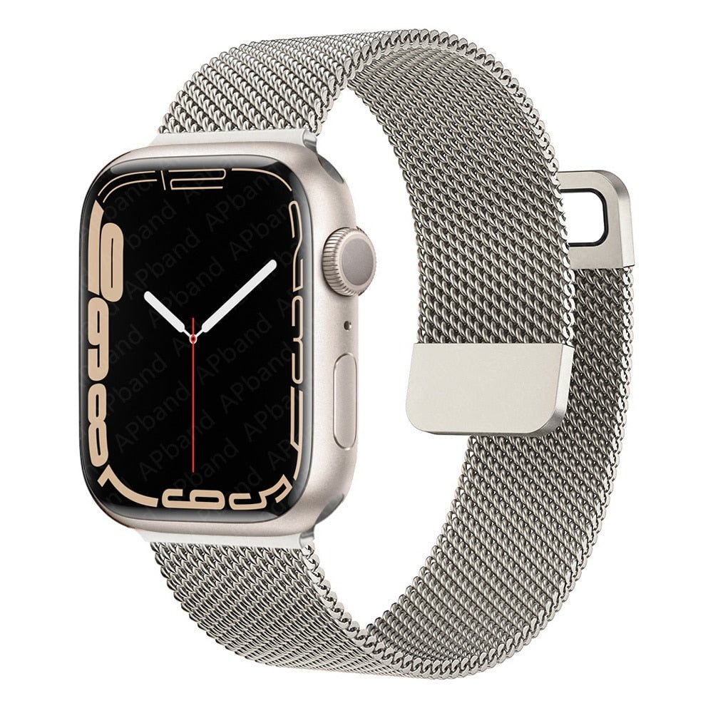 Pulseira Apple Watch Milanês Magnética
